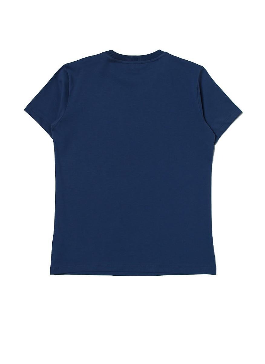 Тишърт с лого Moschino Kids